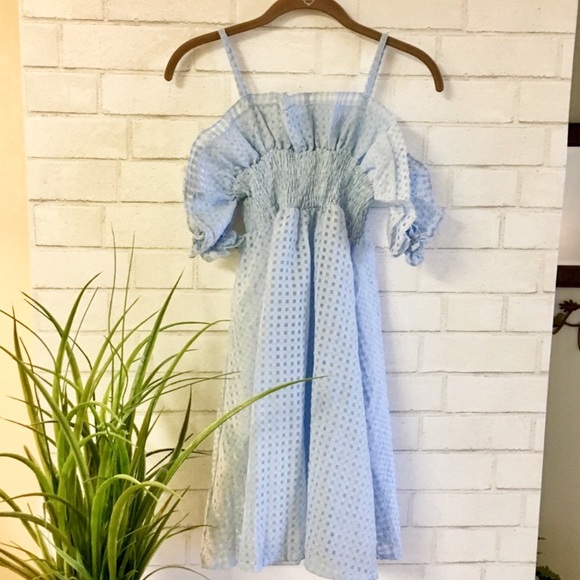 Vintage Dresses & Skirts - 🍃🌸{Vintage}: Baby Blue Summer Dress🌸🍃